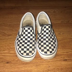 checkered vans